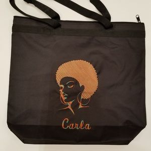 Custom bag with your name on it.